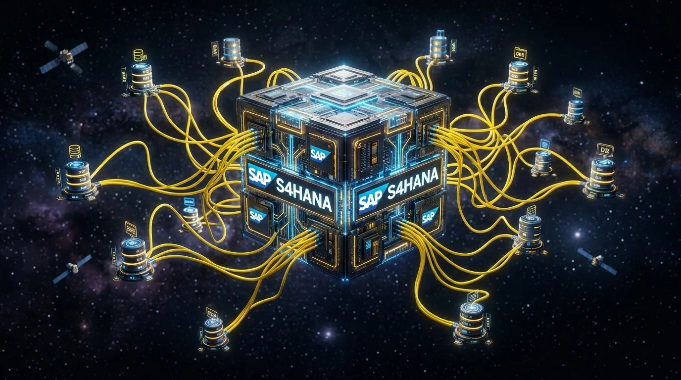 Benedikt Willwerth präsentiert eine SAP S/4HANA Migrationsstrategie vor Fachpublikum auf einer SAP-Konferenz